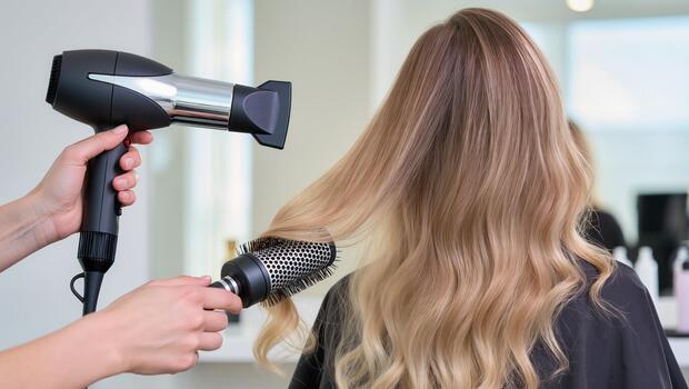 Chemical Hair Treatment + Blowdry