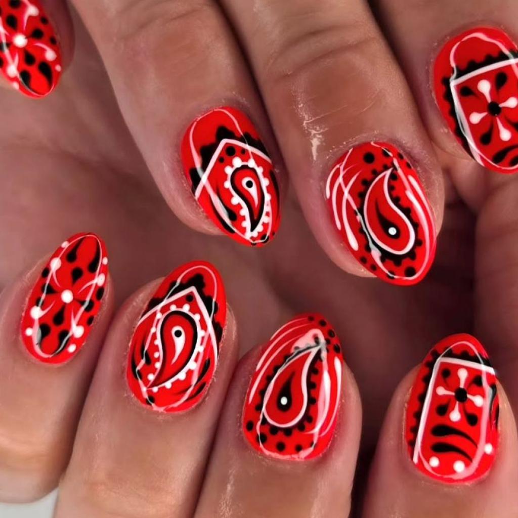 Gel Nails with Art